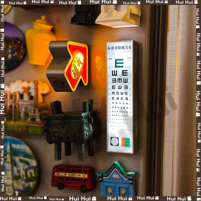 Magnetic Letter Board - 2025 Yaratıcı Simüle Minyatür Göz Tablosu