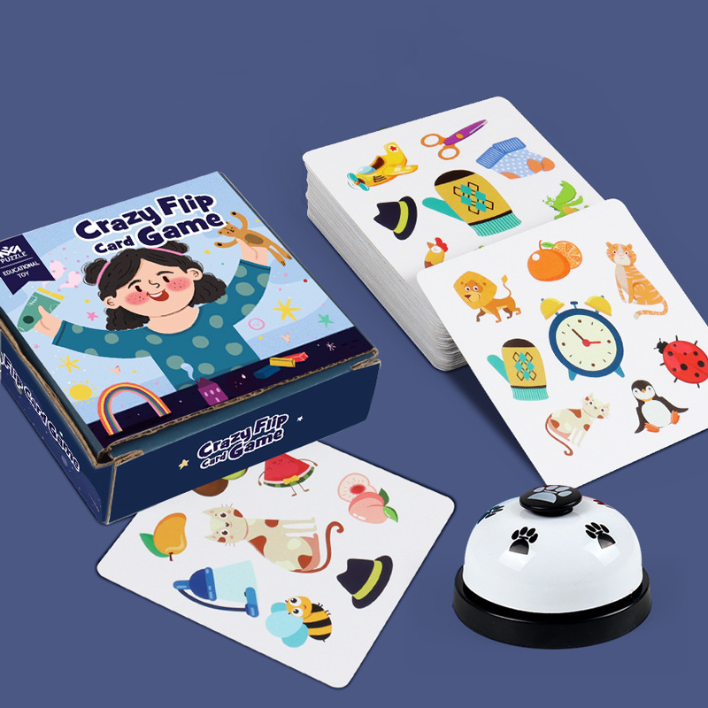 Kids Education Card - Çocuklar Bellek Eşleştirme Çılgın Kartlar Oyuncak