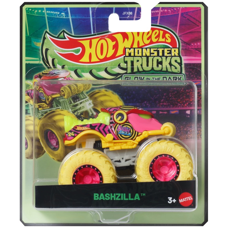 Mattel Toy Hot Wheels - Mattel Hot Wheels Monster Trucks Karanlıkta