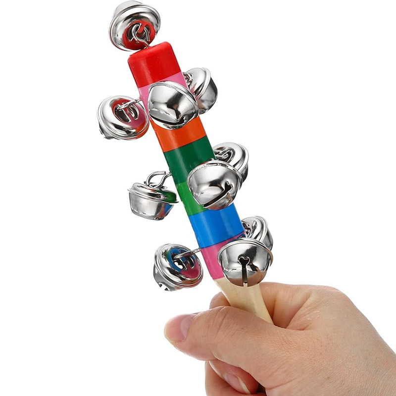 5 adet ahşap Jingle el Bells g - Kids Education Bell incelemesi ve fiyatı