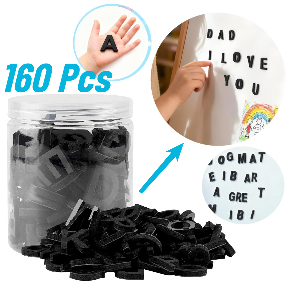 160 adet Dekoratif Manyetik EV - Magnetic Letter Board incelemesi ve fiyatı