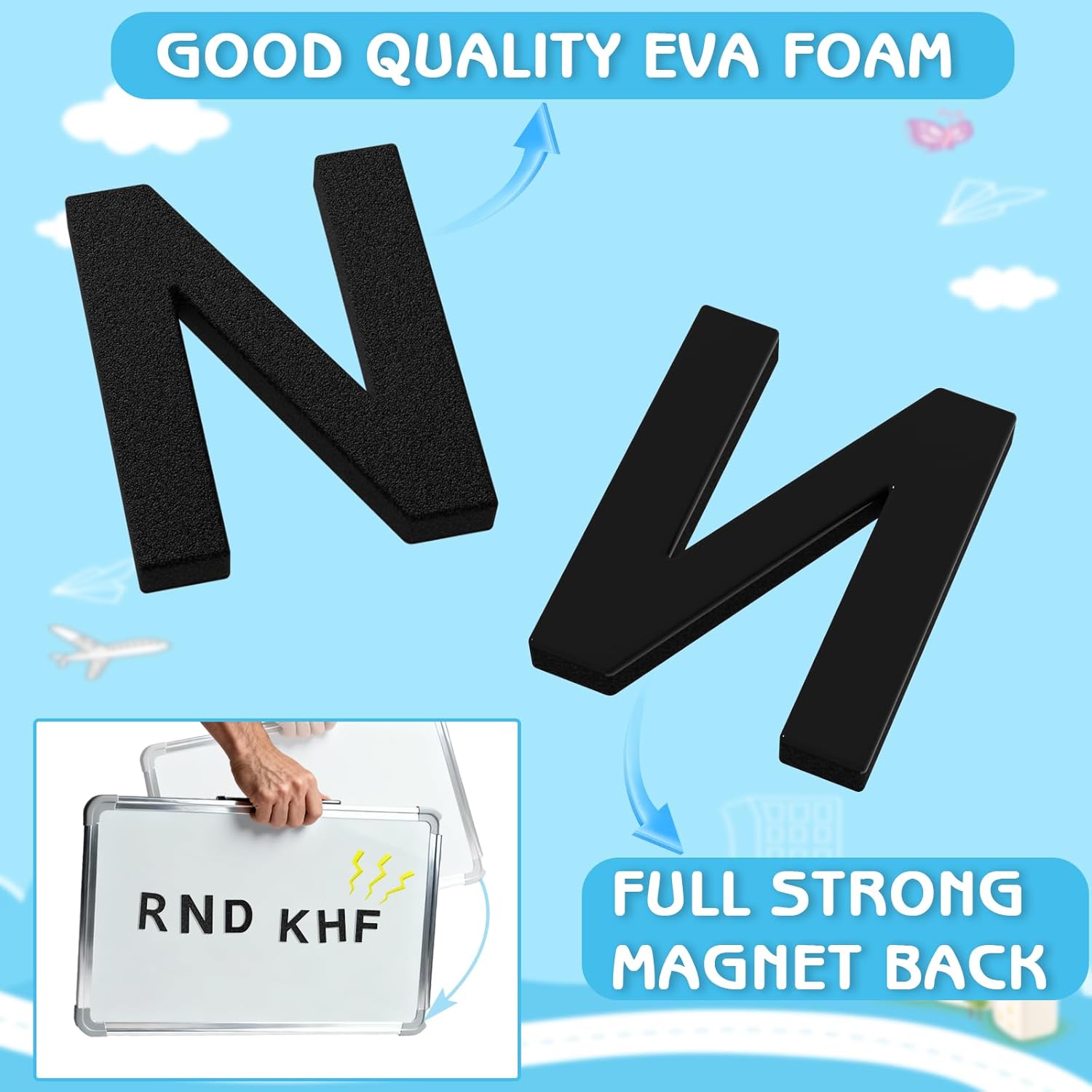 160 adet Dekoratif Manyetik EV - Magnetic Letter Board incelemesi ve fiyatı