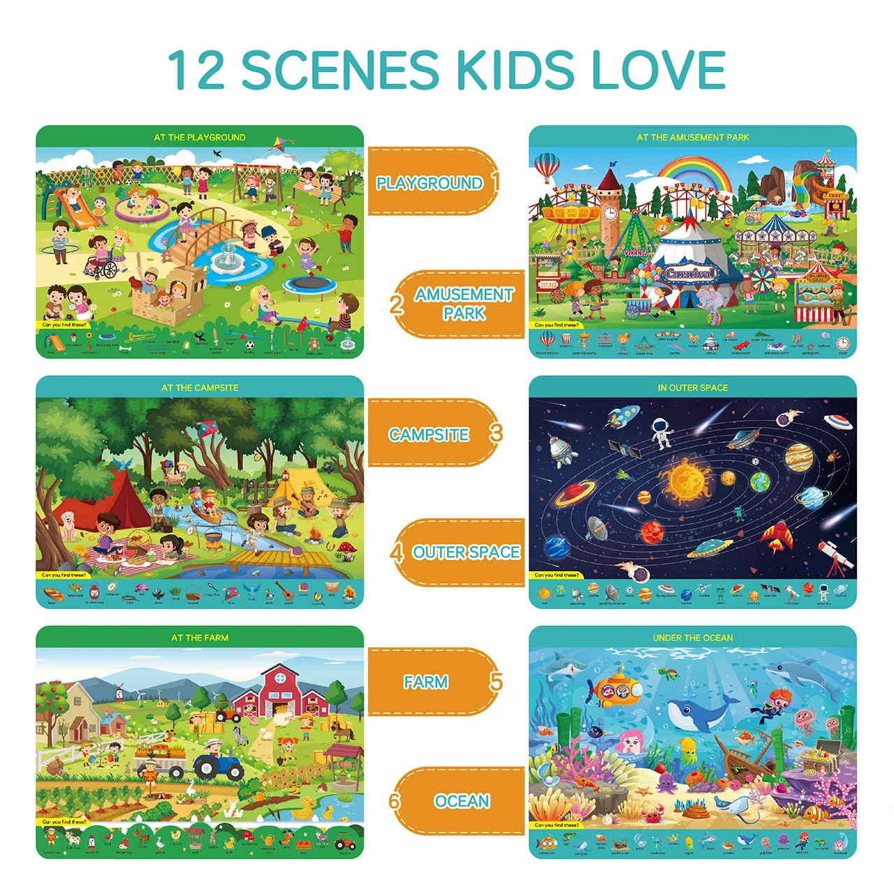 Montessori Arama ve Bulma Akti - Kids Educational Mat incelemesi ve fiyatı