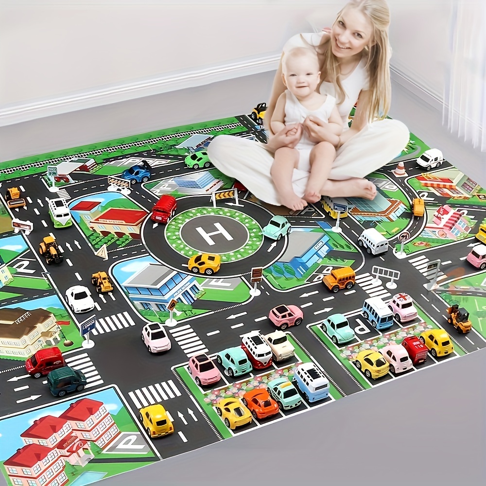 1 adet, şehir trafik oyun matı - Kids Educational Mat incelemesi ve fiyatı