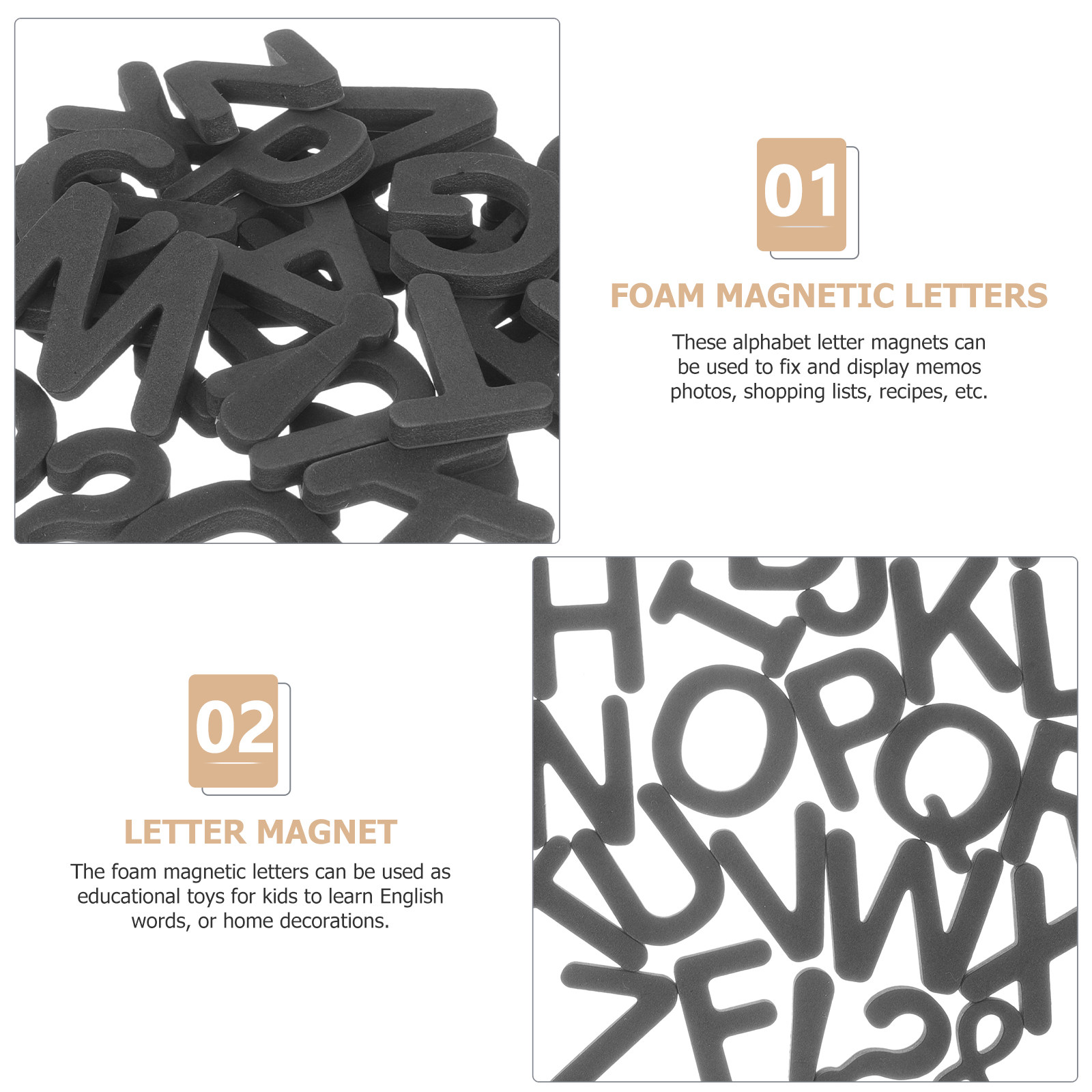 Duvar Mıknatısları için Büyük  - Magnetic Letter Board incelemesi ve fiyatı