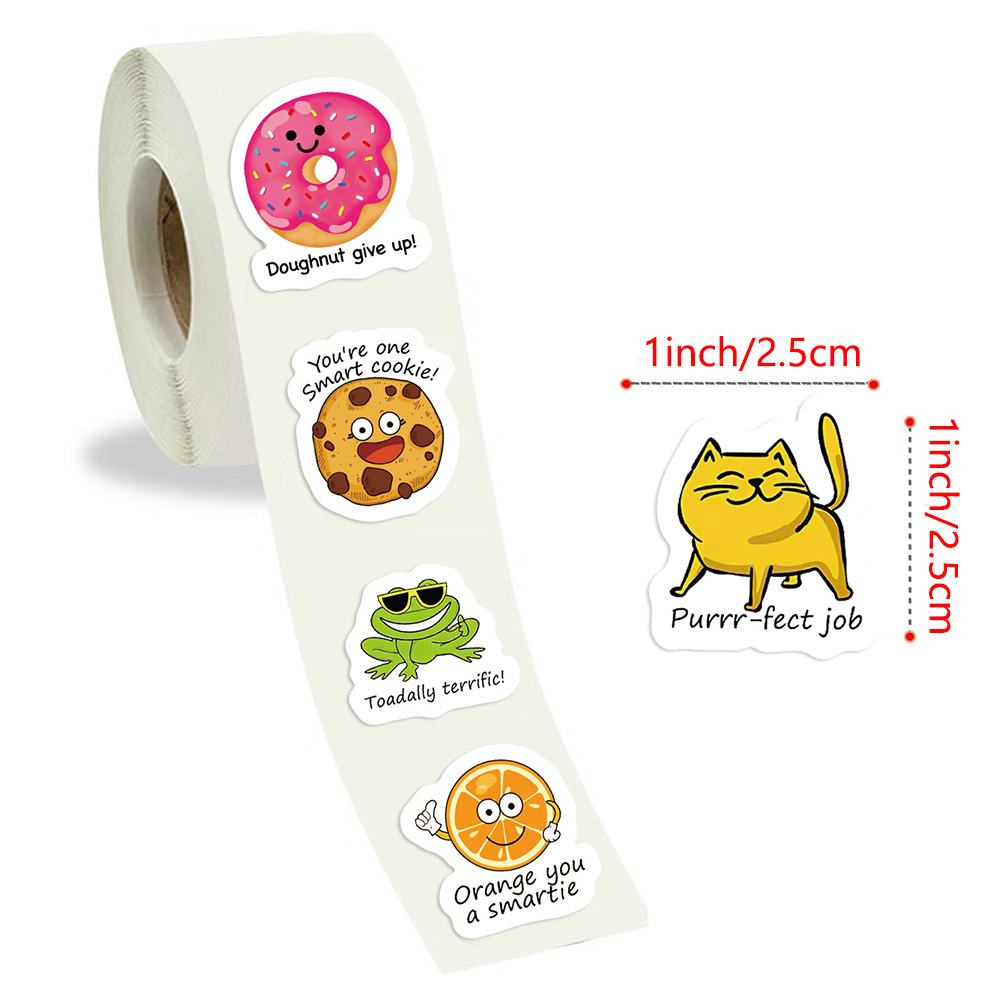 100-500 adet Sevimli Çıkartmas - Kids Education Motivation incelemesi ve fiyatı
