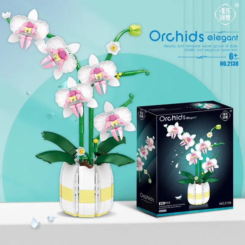 606 Parça Orkide Yapı Taşları  - Orchid Kids Education incelemesi ve fiyatı