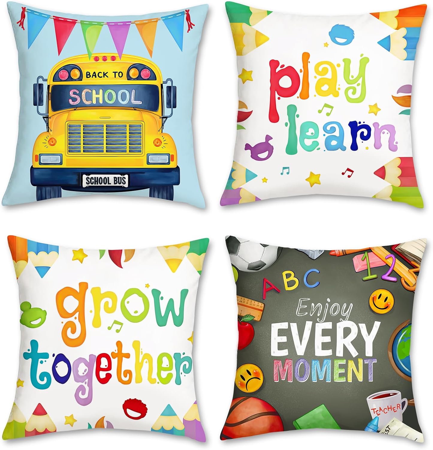 4'lü Paket Okula Dönüş Kreş Ya - Kids Education Motivation incelemesi ve fiyatı