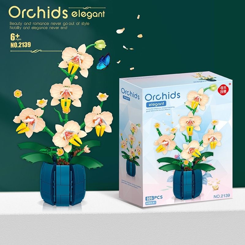 Buket Saksı Orkide Yapı Taşı S - Orchid Kids Education incelemesi ve fiyatı