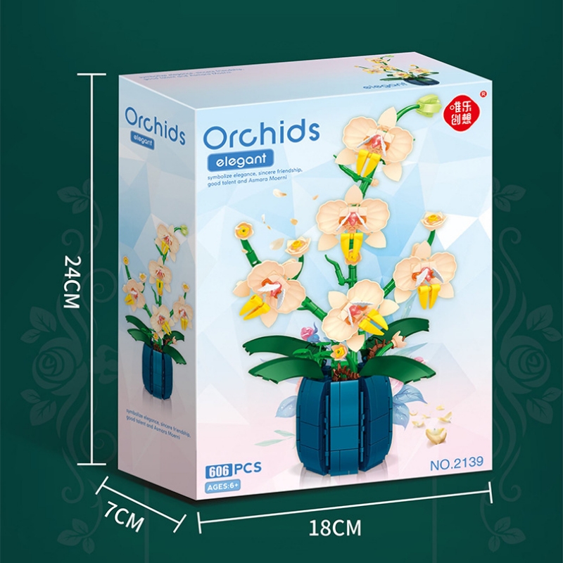 Buket Saksı Orkide Yapı Taşı S - Orchid Kids Education incelemesi ve fiyatı